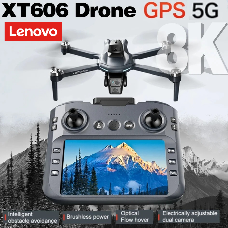 Drone Gps Mount - โดรน Lenovo XT606 ระดับมืออาชีพ กล้อง 8K