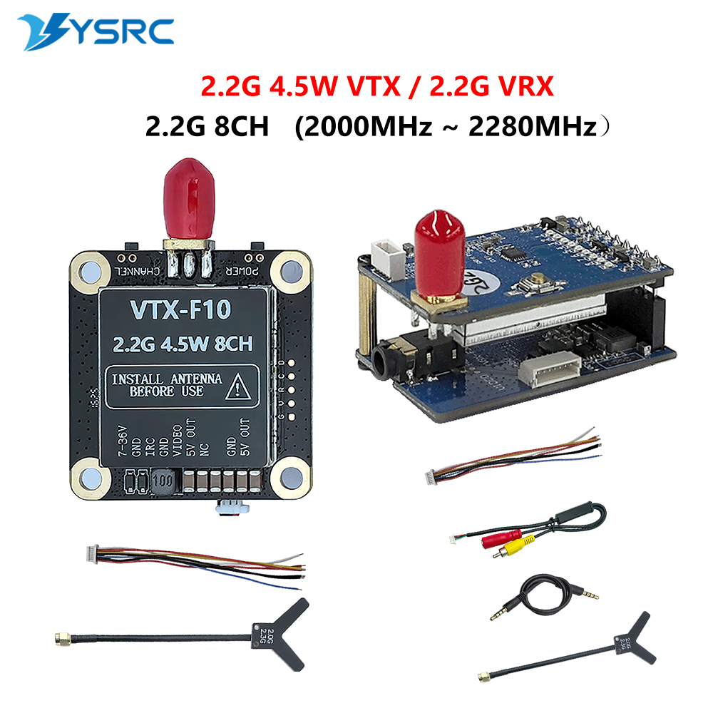 Drone Receiver - 2.0-2.2G 4.5W VTX 8CH FPV เครื่องส่งสัญญาณวิดีโอ