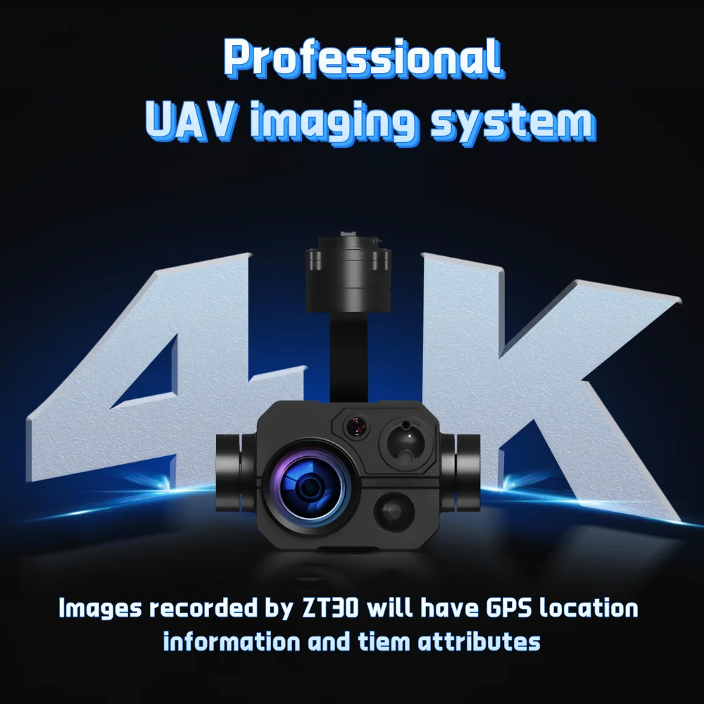 Drone Camera - โดรนกล้องกิมบอล NewT30 ปี 2026 พร้อมระบบ AI