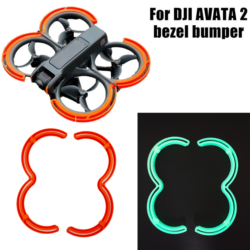 Drone Propeller Guard - แหวนกันชนสำหรับ DJI avata 2อุปกรณ์เสริมสำหรับโดรนตัวป้องกันใบพัดตัวป้องกันการชนกันชน