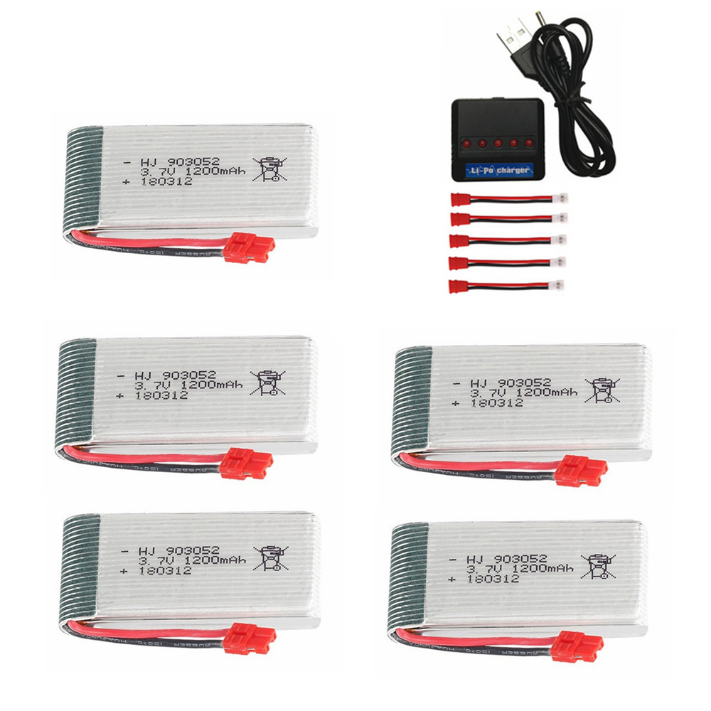Drone Charger - 3.7V 1200mAh 903052 แบตเตอรี่ lipo สําหรับ