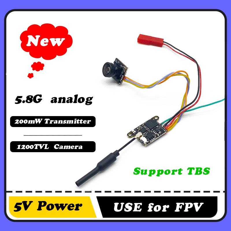 Drone Frame - SLONWAKE 5.8G 1200TVL กล้อง FPV VTX