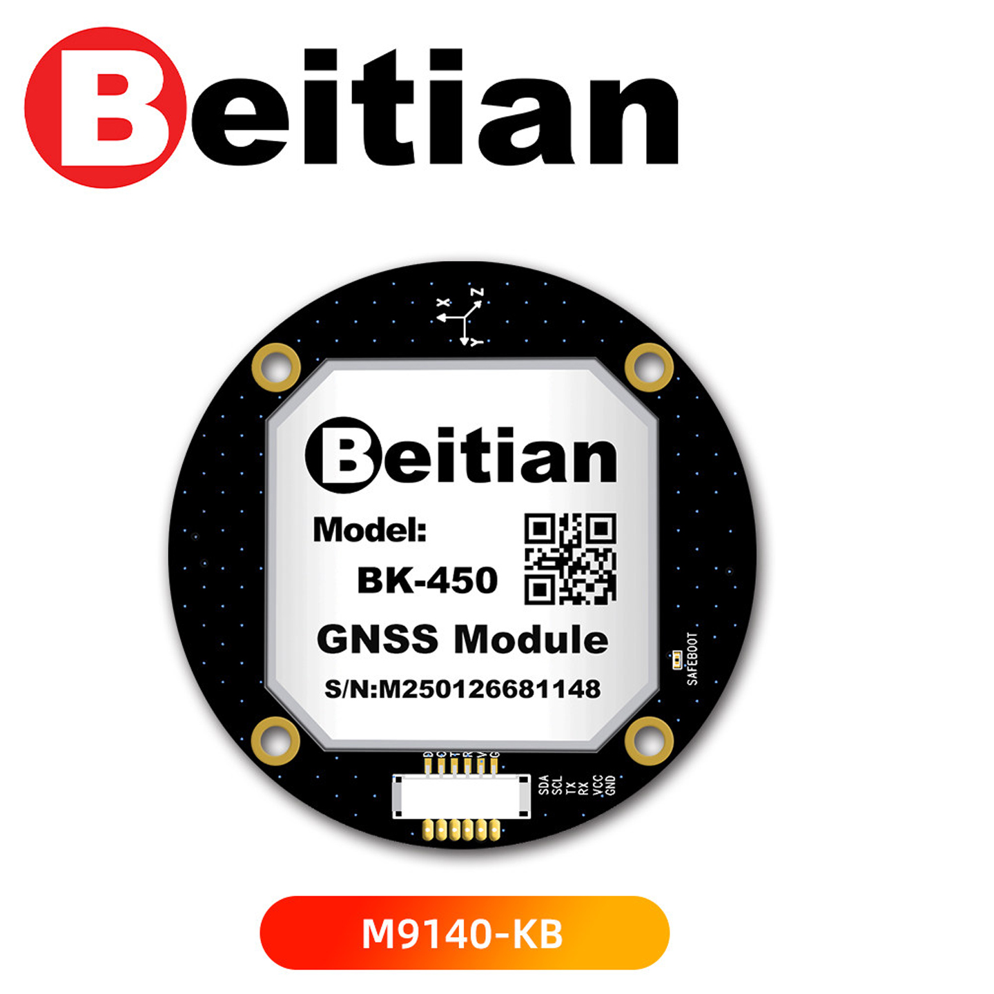 Drone Compass - โมดูล GPS Beitian BK-450 BK450 M9