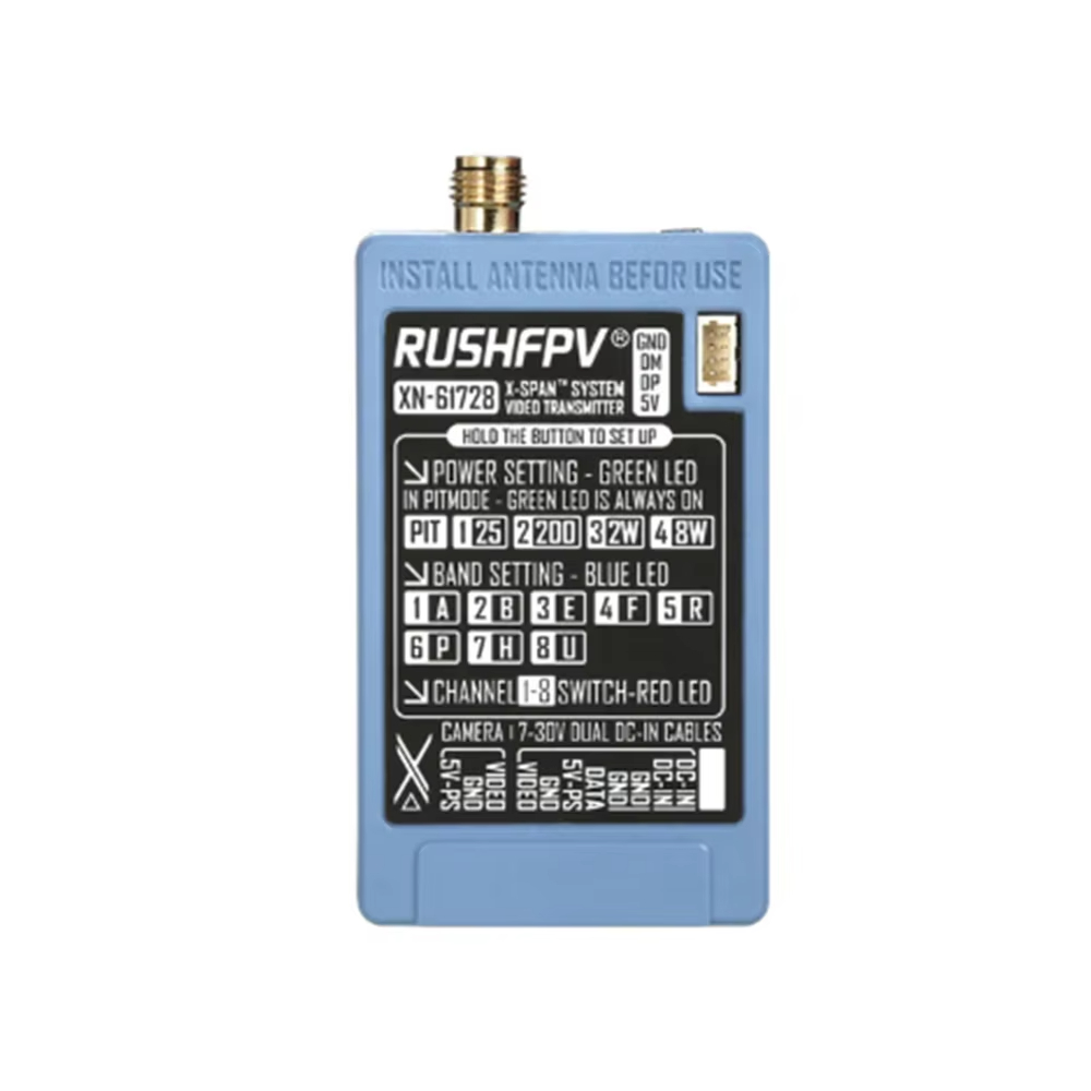 RUSHFPV 6.1‑7.2G 8W X61728 VTX - Drone Antenna บทวิจารณ์และราคา