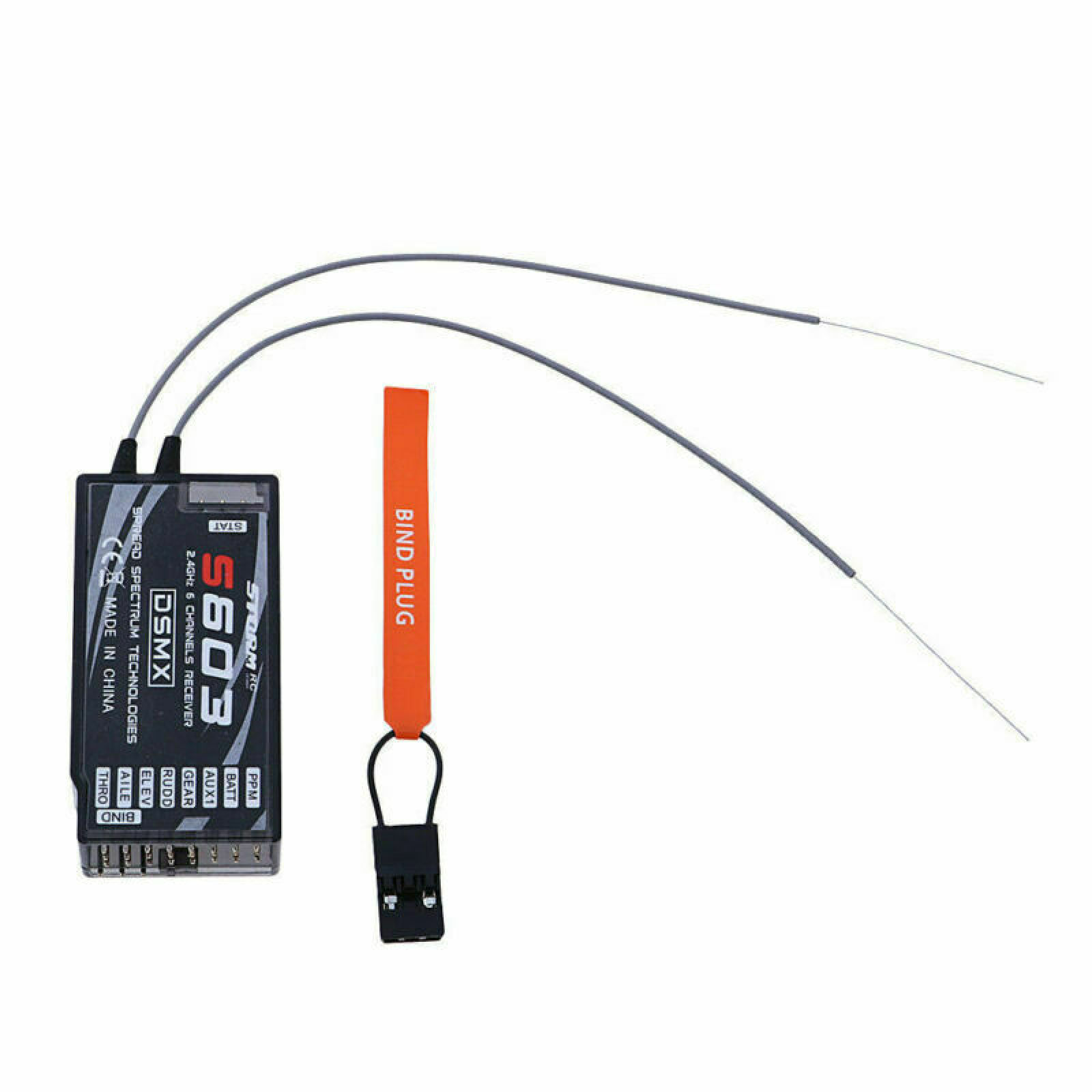 ตัวรับสัญญาณ 6CH 2.4GHz PPM S6 - Drone Receiver บทวิจารณ์และราคา