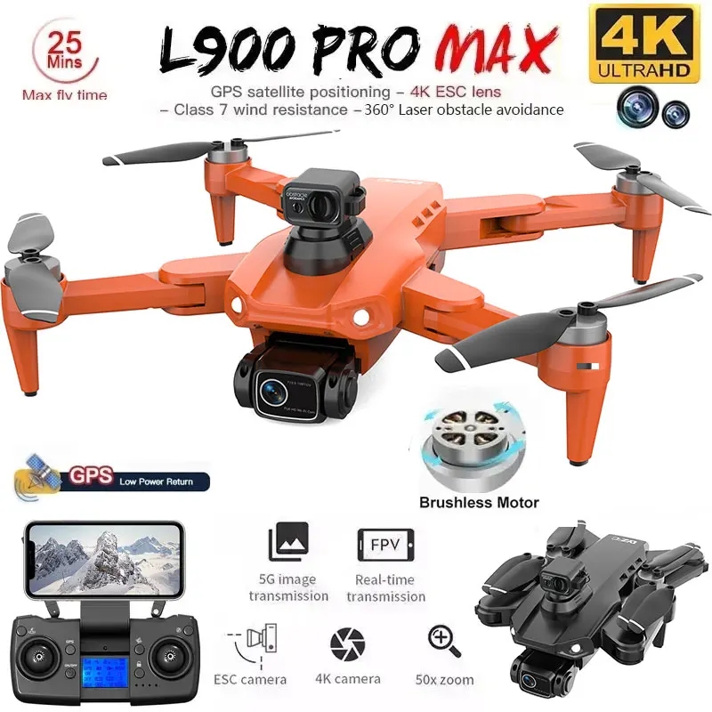 L900 Pro MAX GPS โดรน 4K Profe - Drone Gps Module บทวิจารณ์และราคา