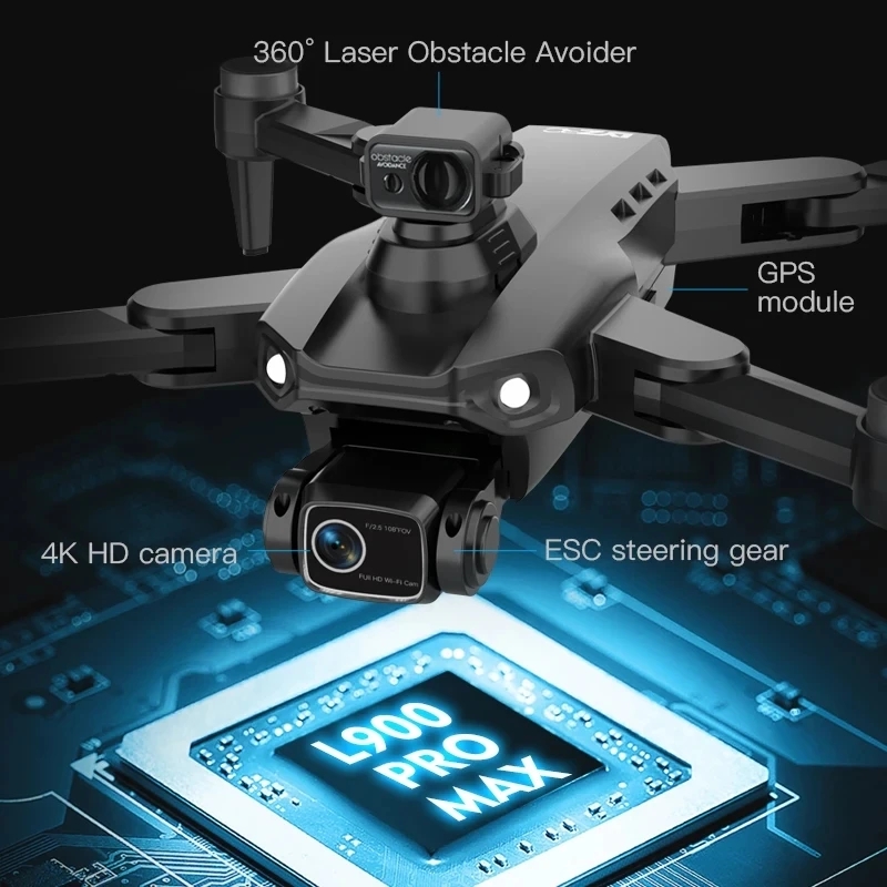 L900 Pro MAX GPS โดรน 4K Profe - Drone Gps Module บทวิจารณ์และราคา