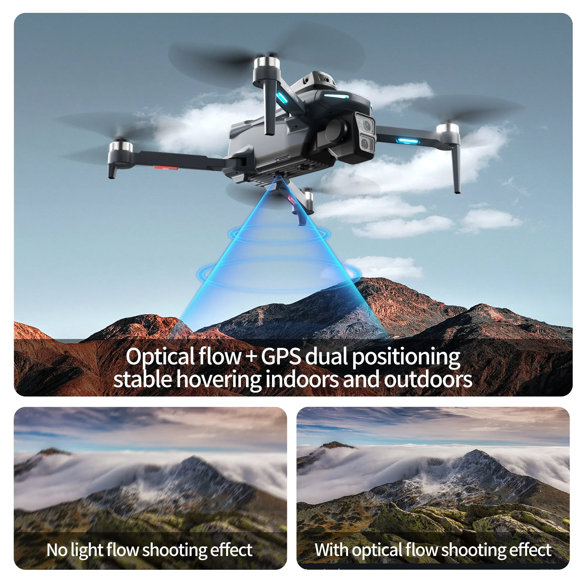 โดรน Lenovo XT606 ระดับมืออาชี - Drone Gps Mount บทวิจารณ์และราคา