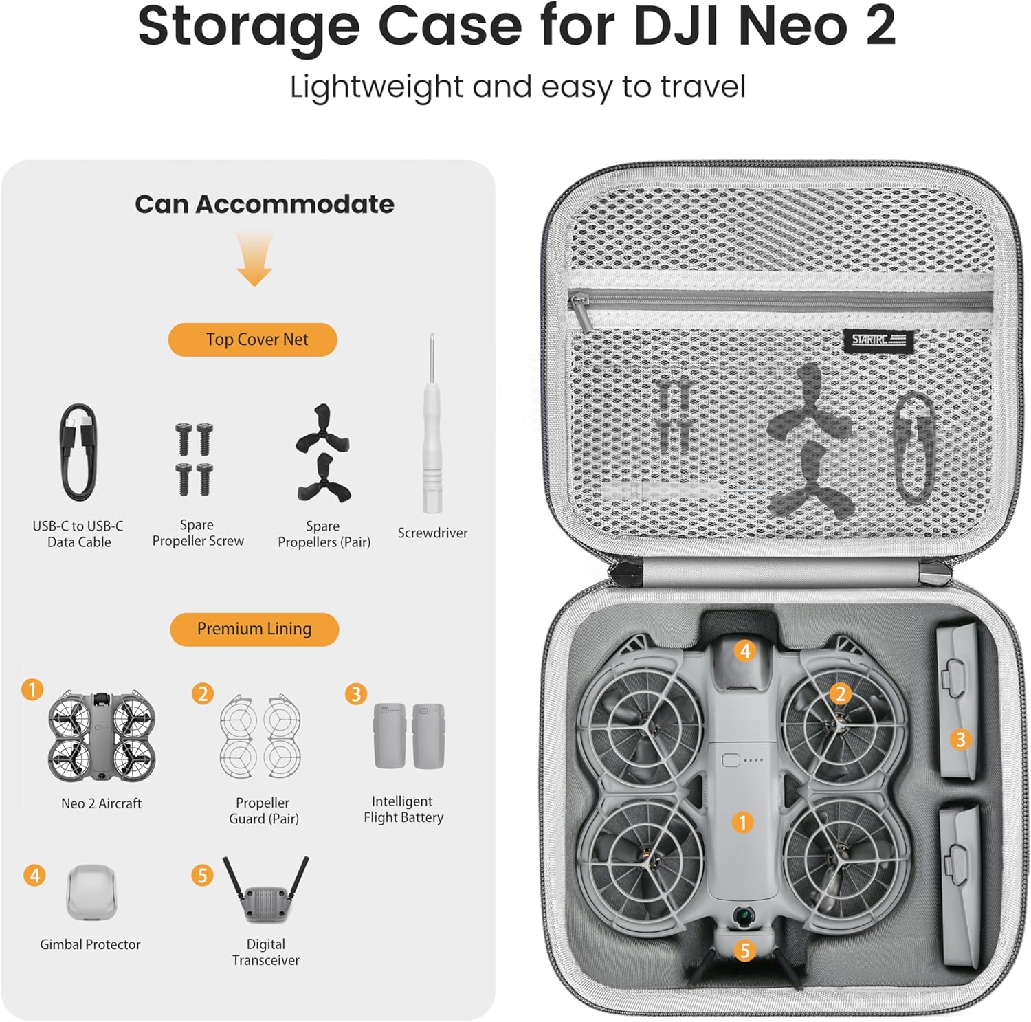 กระเป๋า STARTRC Neo 2 แบบพกพา  - Drone Battery บทวิจารณ์และราคา