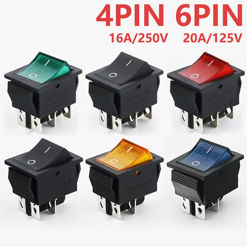 KCD4 Rocker สวิทช์ ON OFF พร้อ - Drone Buzzer บทวิจารณ์และราคา