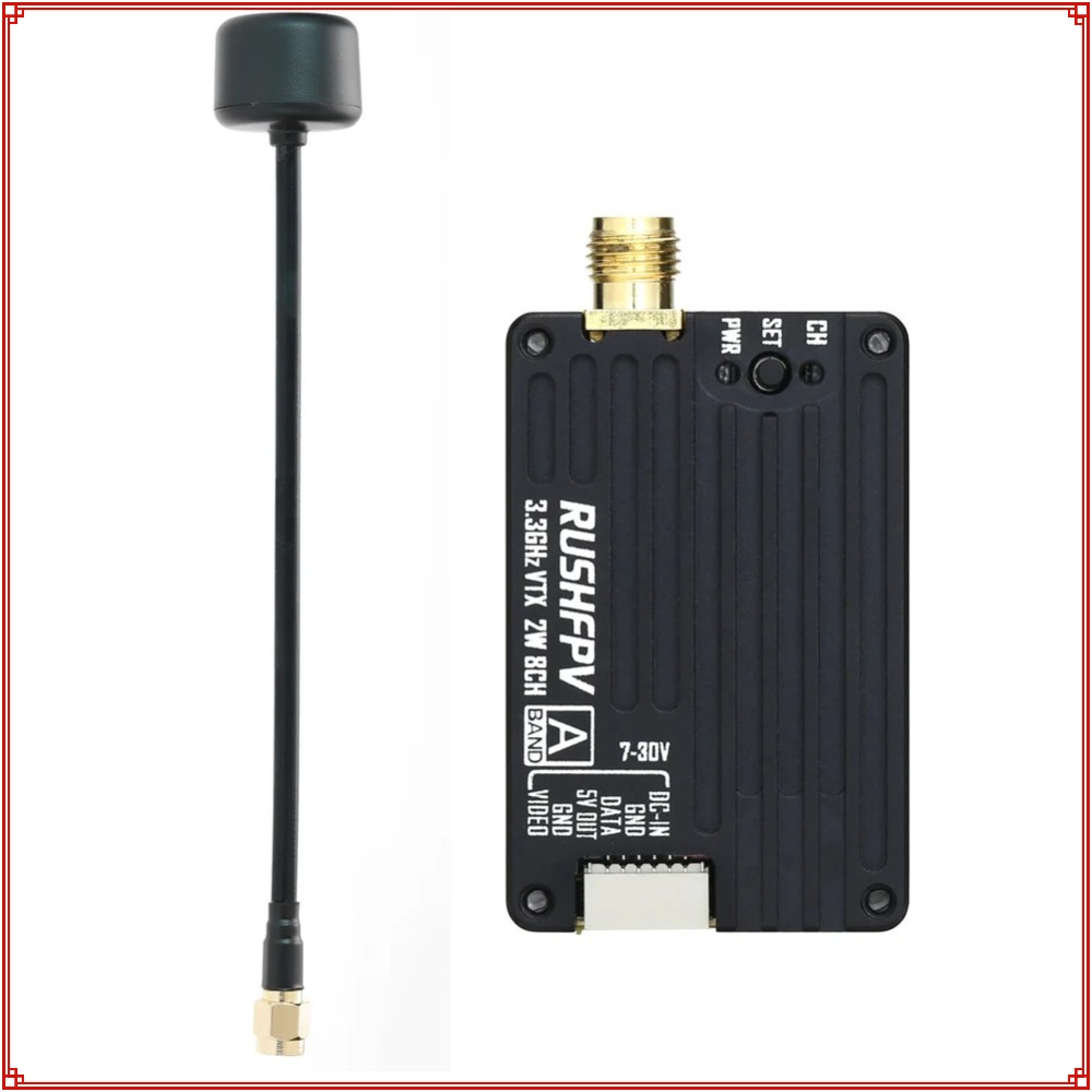 2026 ใหม่ RUSHFPV 3.3G 2W VTX  - Drone Receiver บทวิจารณ์และราคา