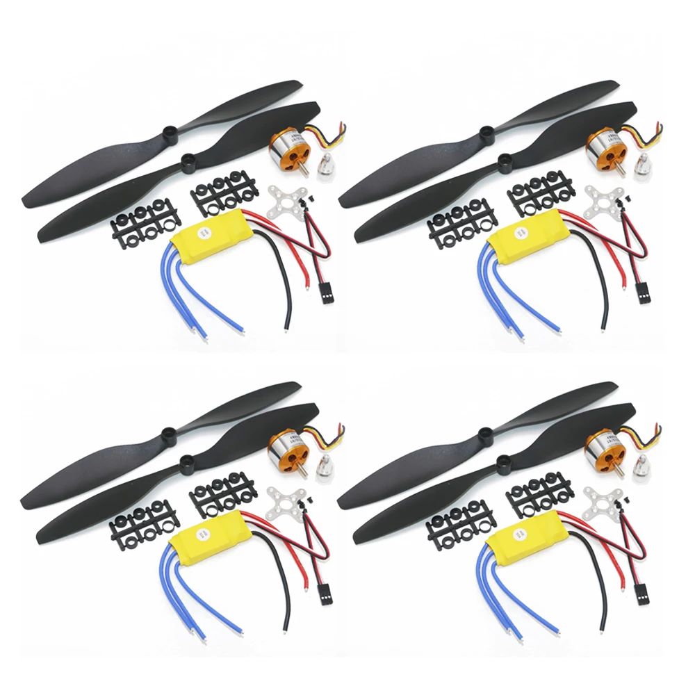 4 เซ็ต/ล็อต A2212 1000KV 1400K - Drone Power Distribution Board บทวิจารณ์และราคา