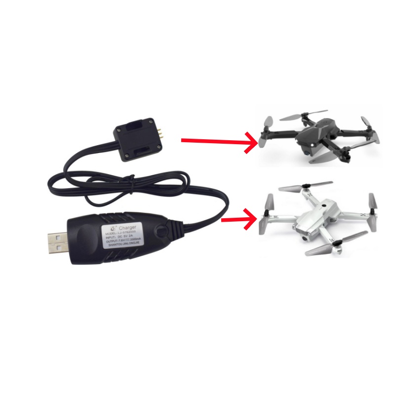 สายชาร์จ USB สำหรับโดรน Syma X - Drone Charger บทวิจารณ์และราคา