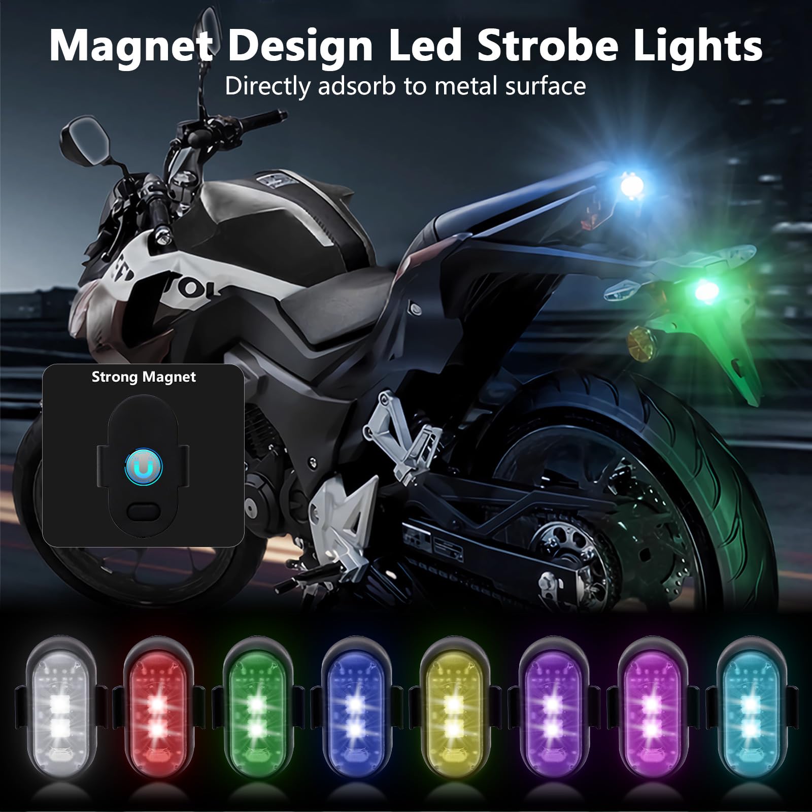 ไฟสโตรบ LED 4 ชิ้น พร้อมรีโมทค - Drone Led Light บทวิจารณ์และราคา