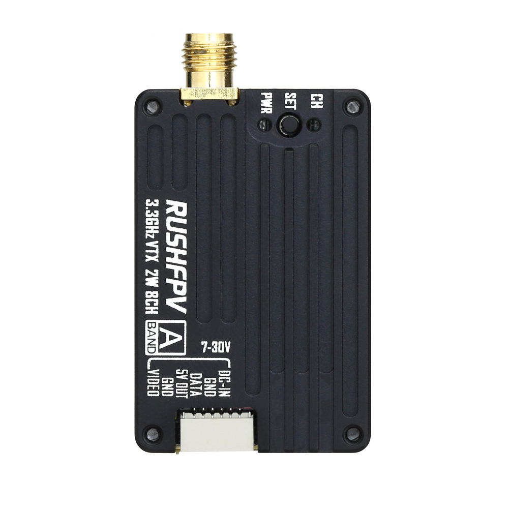 RUSHFPV 3.3G 2W VTX เครื่องส่ง - Drone Antenna บทวิจารณ์และราคา