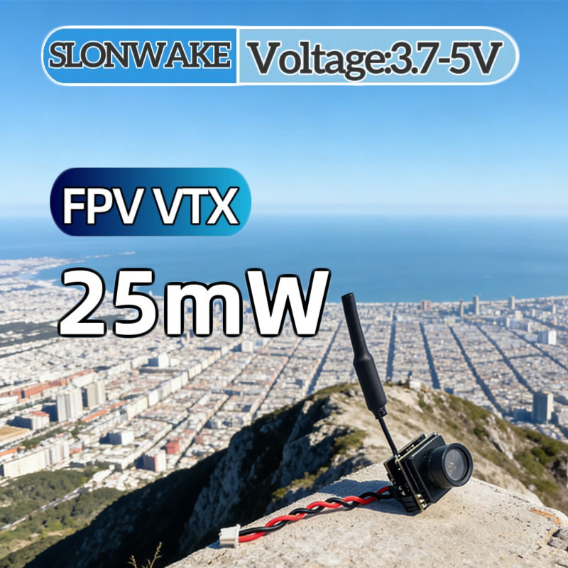 SLONWAKE FPV 25mW เครื่องส่งสั - Drone Receiver บทวิจารณ์และราคา