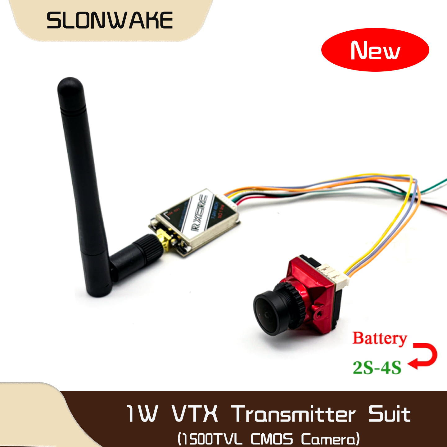 SLONWAKE 5.8G 48CH 1W VTX 100/ - Drone Frame บทวิจารณ์และราคา