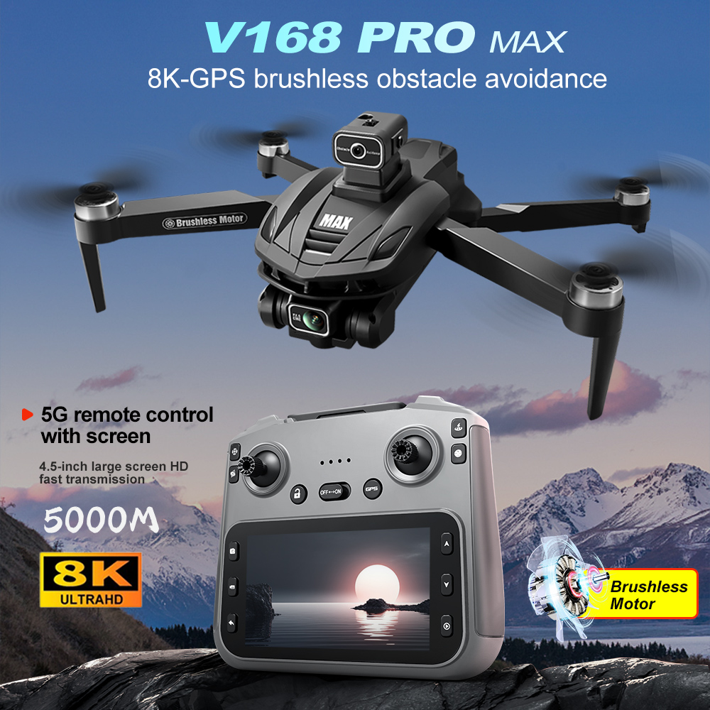V168 PRO Max GPS Drone 8K Prof - Drone Gps Module บทวิจารณ์และราคา
