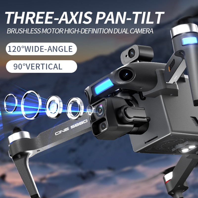 โดรนกล้องคู่ 8K รุ่นใหม่ ปี 20 - Drone Gps Mount บทวิจารณ์และราคา