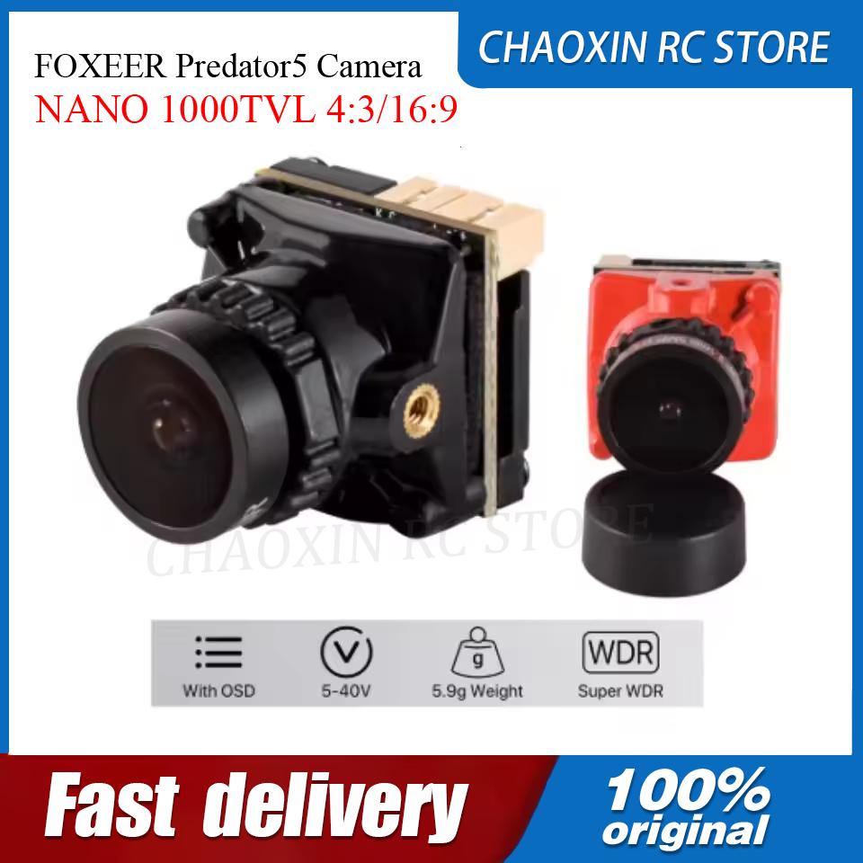 กล้อง FOXEER Predator5 NANO 10 - Drone Camera บทวิจารณ์และราคา