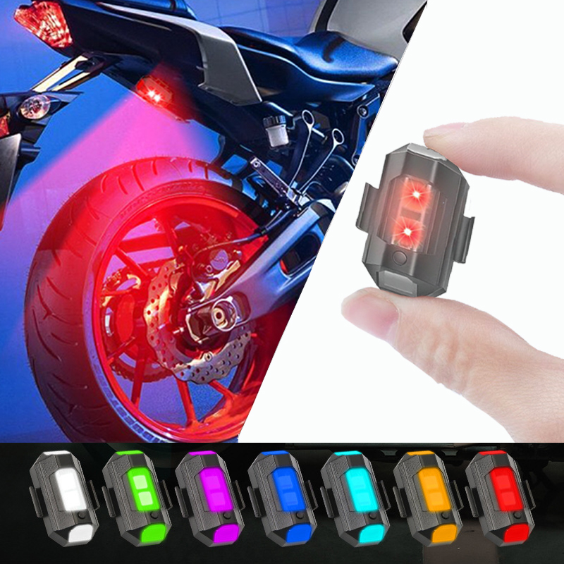 ไฟมอเตอร์ไซค์ ไฟโดรน ไฟสโตรบ 7 - Drone Led Light บทวิจารณ์และราคา