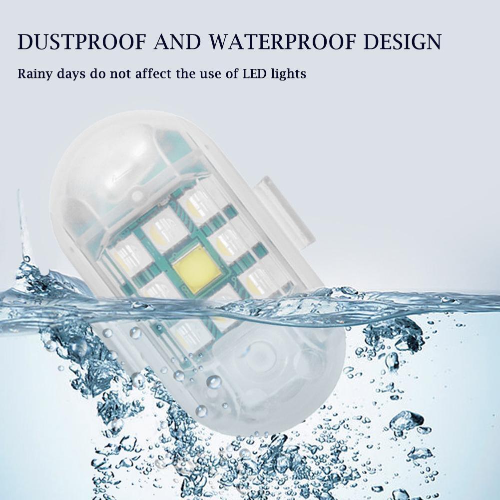ไฟรถมอเตอร์ไซค์แบบรีโมท 1/2/4  - Drone Led Light บทวิจารณ์และราคา