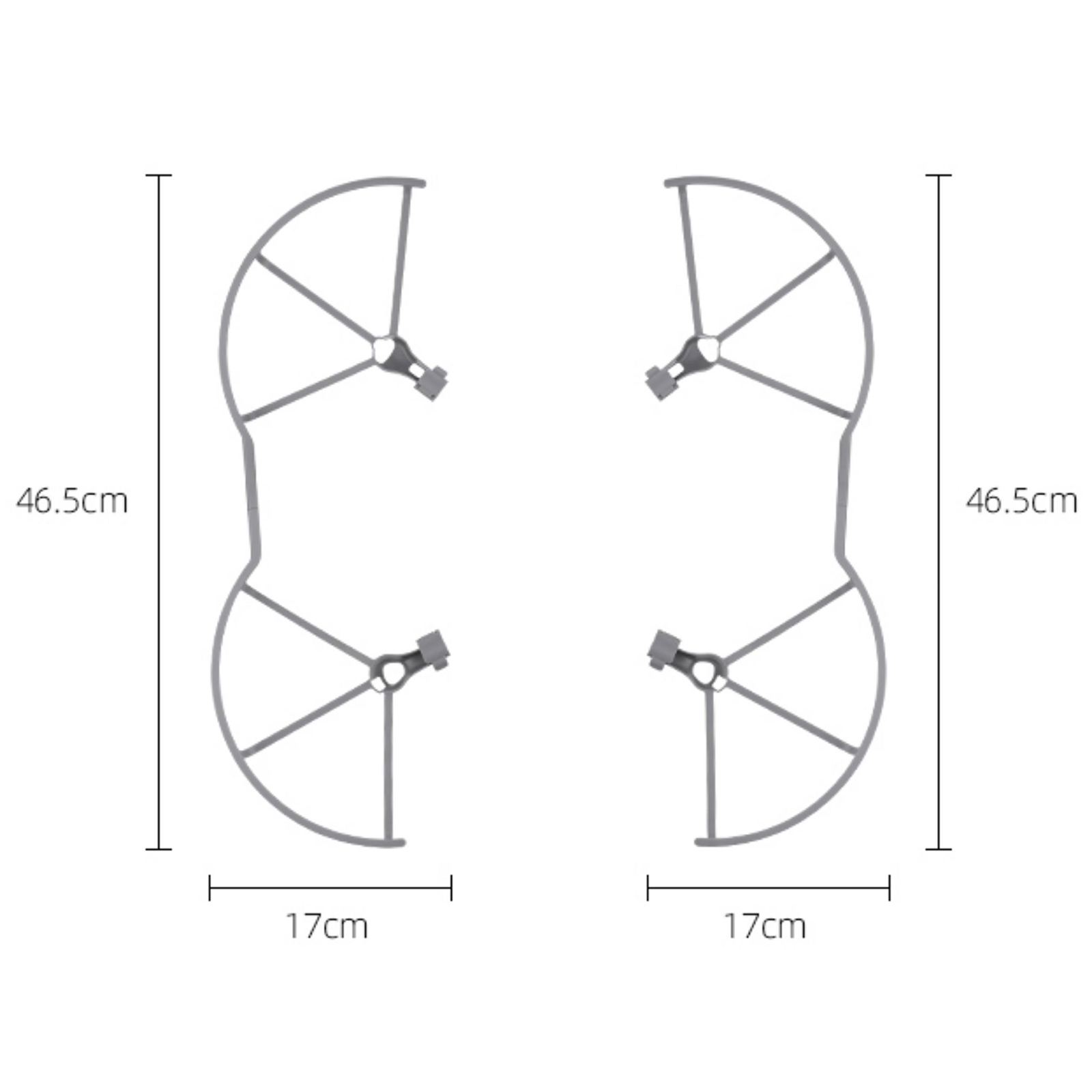 ตัวป้องกันใบพัดสำหรับ DJI Air  - Drone Propeller Guard บทวิจารณ์และราคา