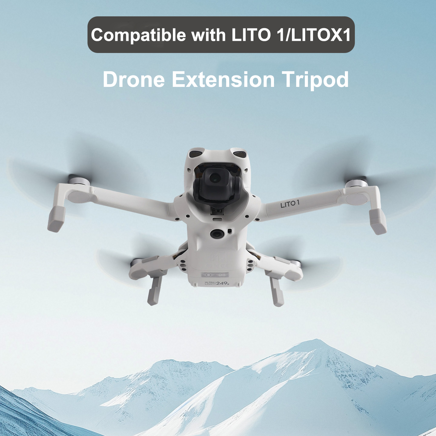 อุปกรณ์ยืดขาตั้งสำหรับโดรน DJI - Drone Landing Gear บทวิจารณ์และราคา