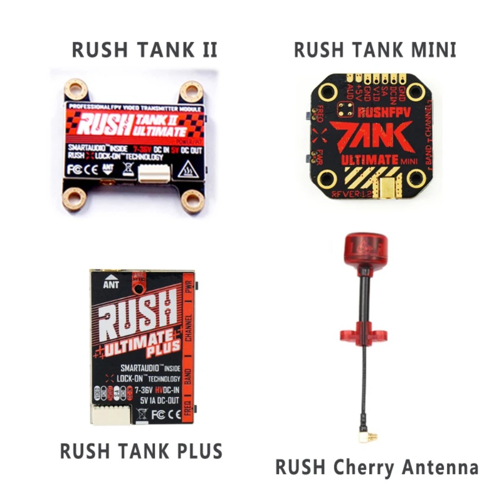 RUSH TANK Ultimate II/Mini/PLU - Drone Receiver บทวิจารณ์และราคา