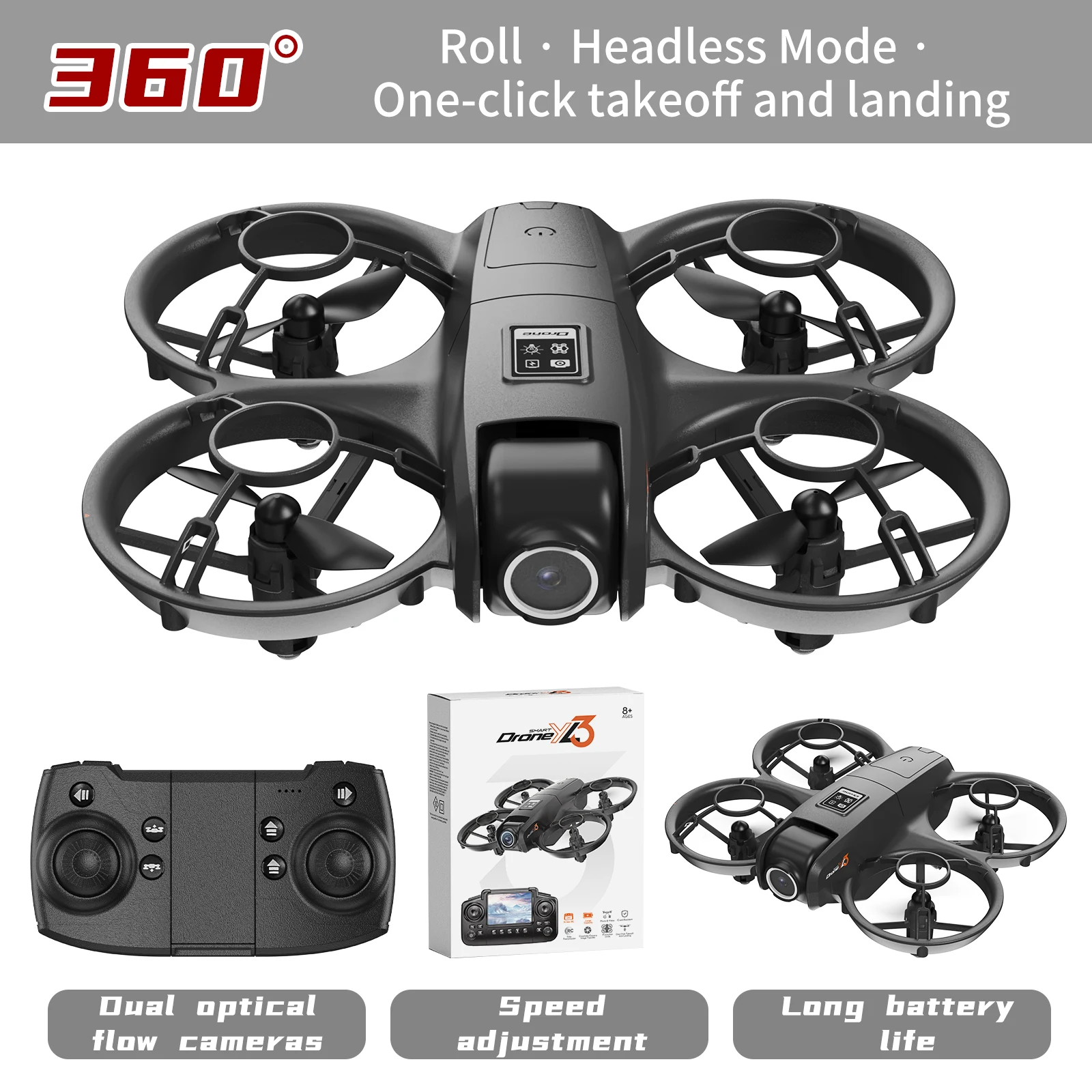 โดรน YL3 RC รุ่นใหม่ 8K 1080P  - Drone Gps Mount บทวิจารณ์และราคา