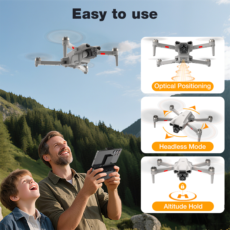 โดรนรุ่นใหม่ L017 Pro Brushles - Drone Gps Mount บทวิจารณ์และราคา