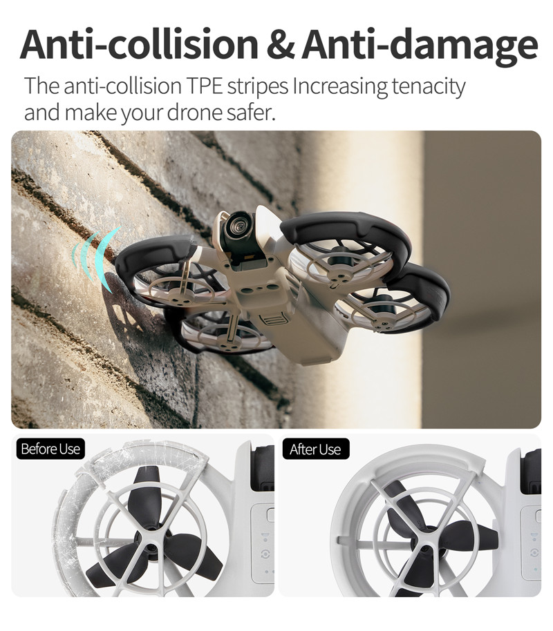 ตัวป้องกันใบพัดสำหรับโดรน DJI  - Drone Propeller Guard บทวิจารณ์และราคา
