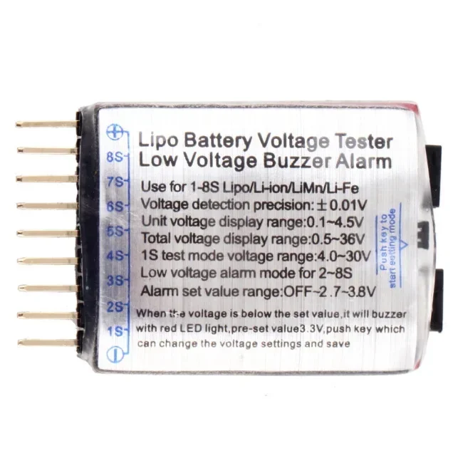 1/2/5PCS RC จอแสดงผลแรงดันไฟฟ้ - Drone Buzzer บทวิจารณ์และราคา